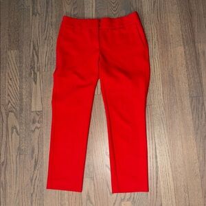LOFT Vibrant Red Pants